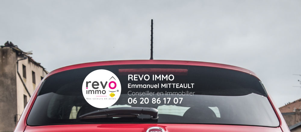 Lettrage pour vitre arrière