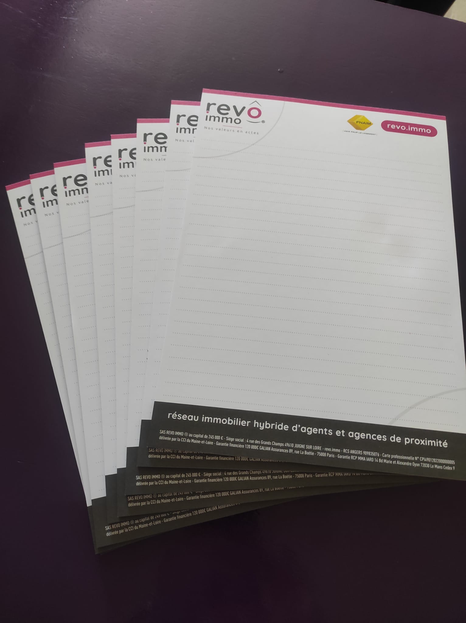 Bloc-notes A4