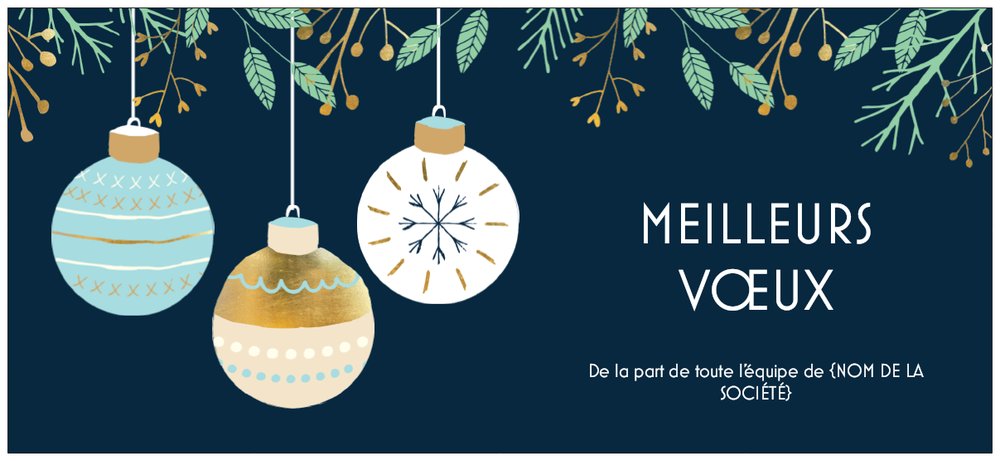 Cartes de vœux