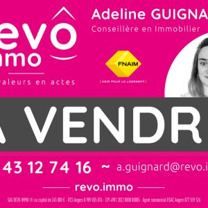 Panneaux A VENDRE / VENDU recto-verso
