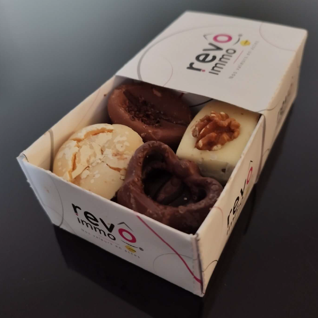 Boite vide pour chocolats