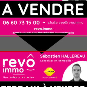 Sticker pour panneaux “Terrain à vendre” ou “Local à vendre”